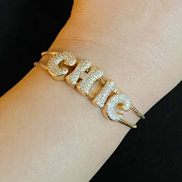 Ellison+Young - Wholesale Charm/Dangle Bracelet - Disco Dazzle Bracelet