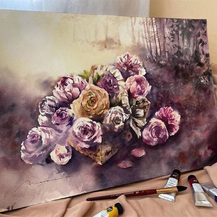 Art Philosophy - Vendita all'ingrosso Acquarelli - Art Philosophy® Acquerello marrone permanente 15 ml serie #27