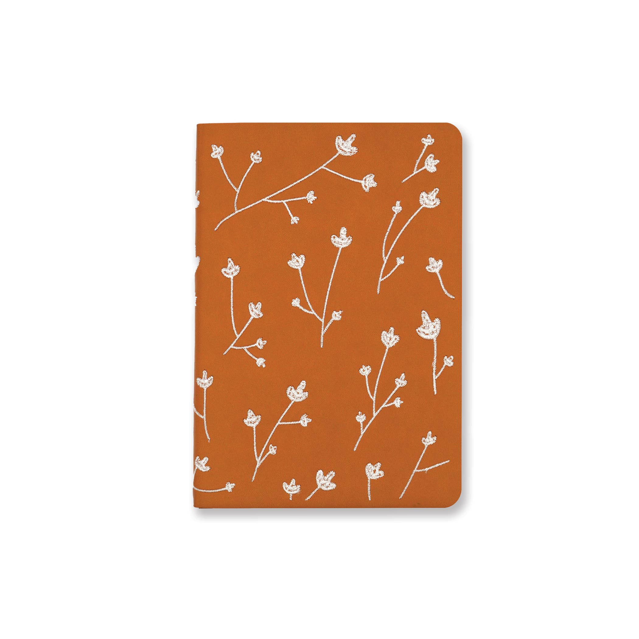 Denik - Wholesale Notebook - Samantha Embroidered Layflat Journal Notebook