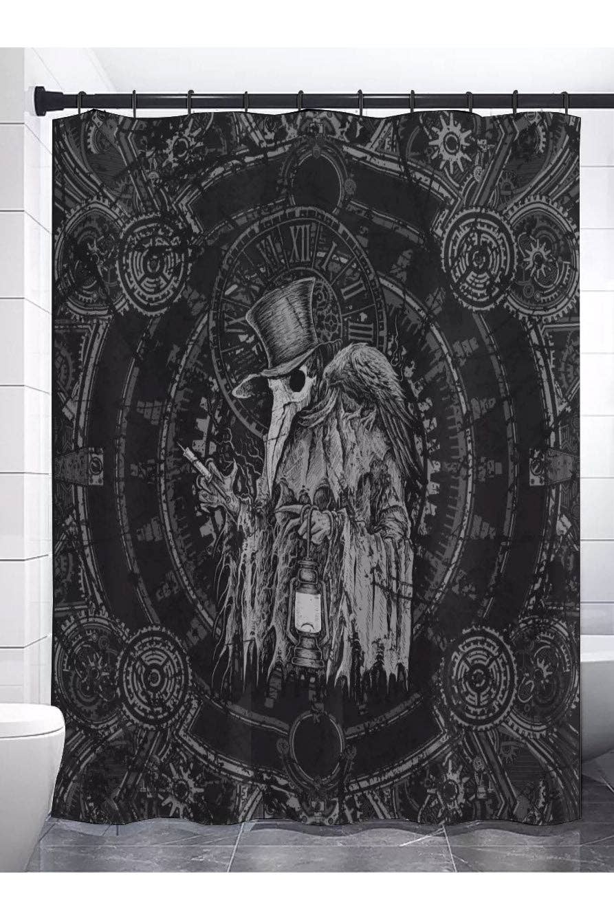 vampirefreaks – wholesale Shower curtain – Plague Doctor Shower Curtain0