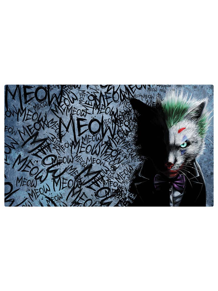 Horror Cats Meow Meow Meow! XL Mouse/Desk Mat for wholesale by Grindstore