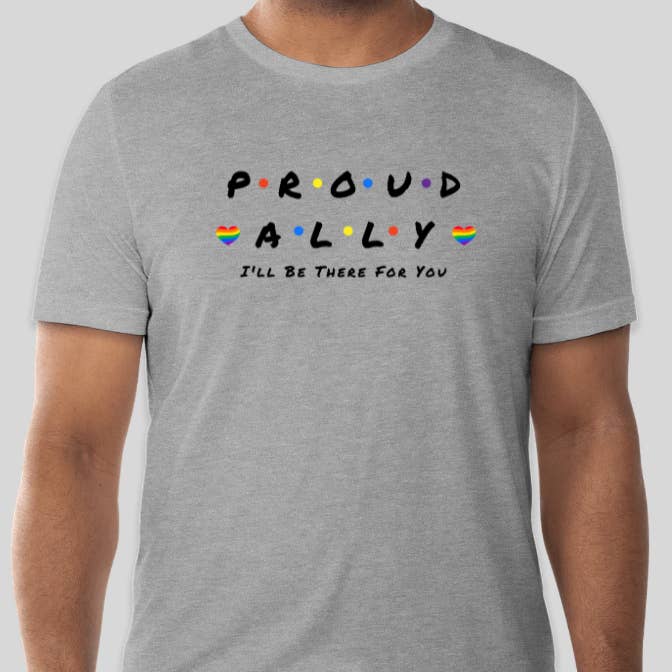 Camiseta Proud Ally para venta al por mayor de RainBee Designs, LLC