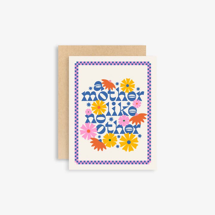 A Mother Like No Other Card for wholesale by Fond Printed Goods