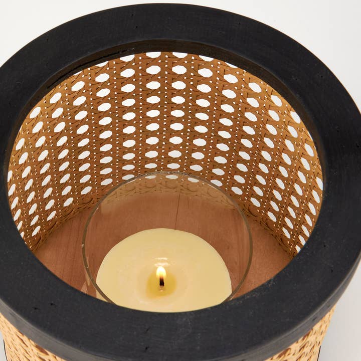 Primitives by Kathy - Wholesale Lantern - Woven Rattan Lantern