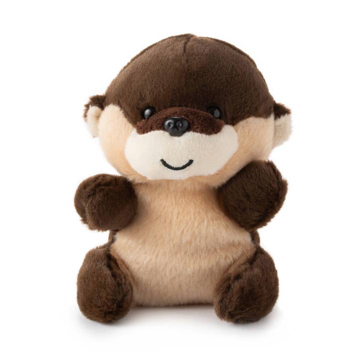 Loutre de rivière Nuggetz de 16 cm (6") à collectionner pour la vente par The Petting Zoo