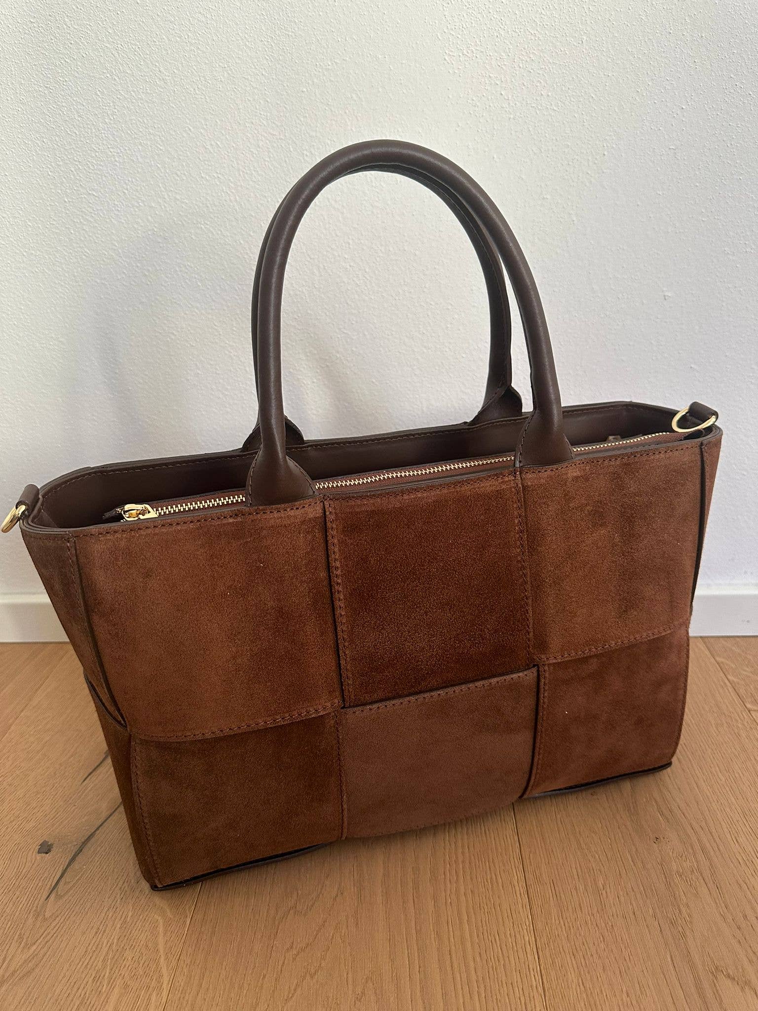 Zhade - Wholesale Tote Bag - Women's - Borsa grande in camoscio AMANDA5