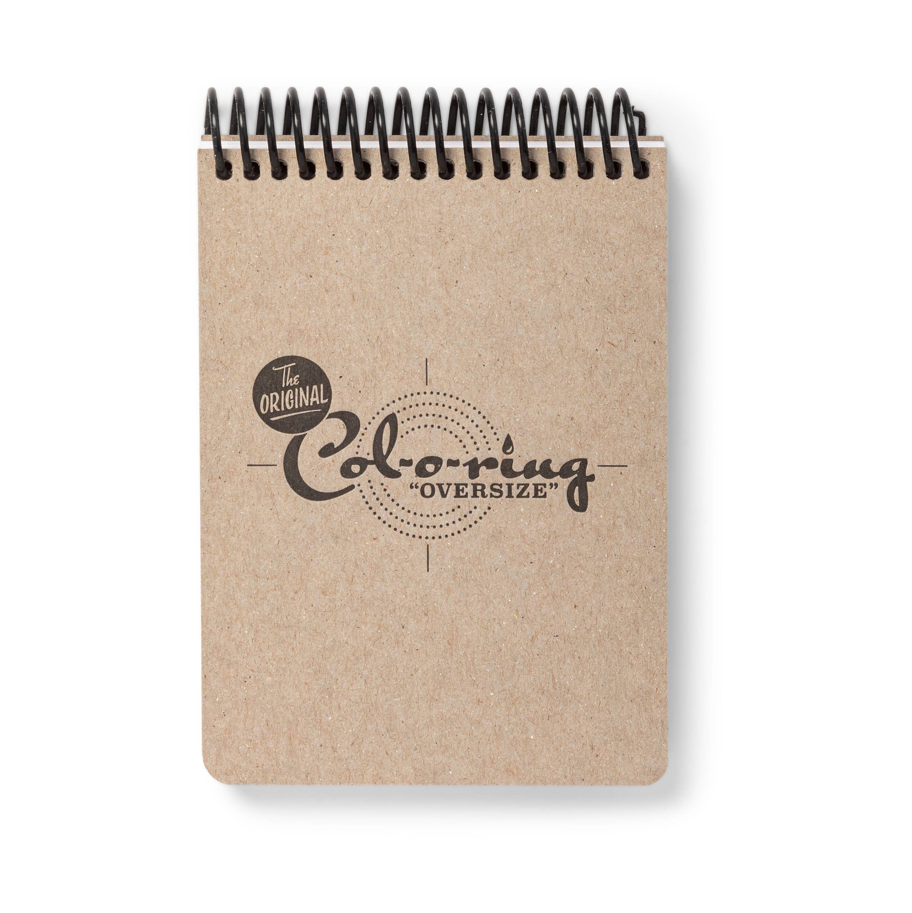 The Well-Appointed Desk - Wholesale Sketchbook/Sketchpad - Col-o-ring "Oversize" Spiral Bound Notebook