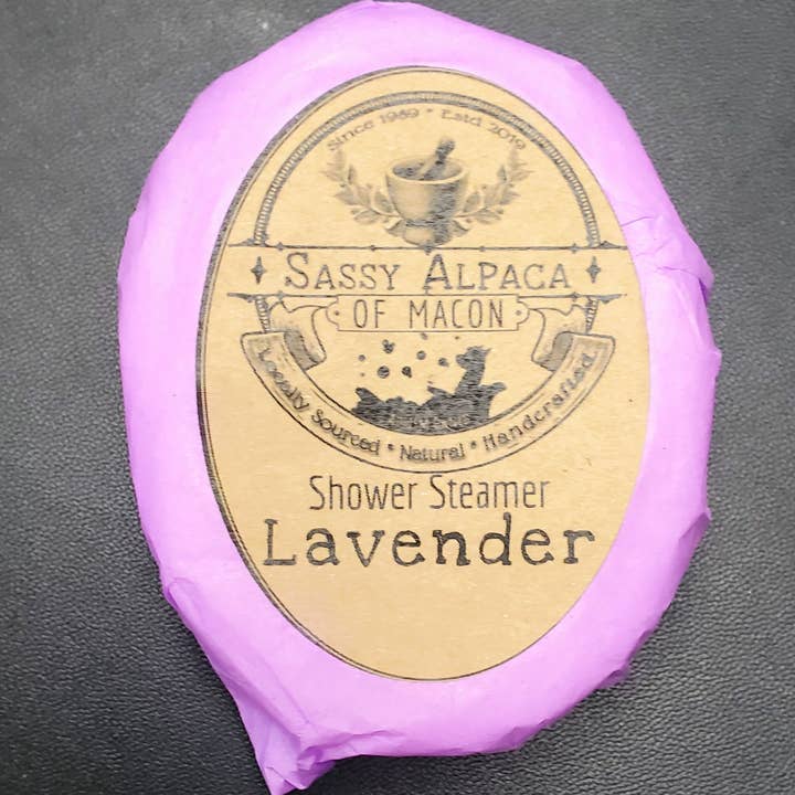 The Sassy Alpaca - Vente Bombe de douche/galet bien-être pour la douche - Pastille effervescente pour douche8