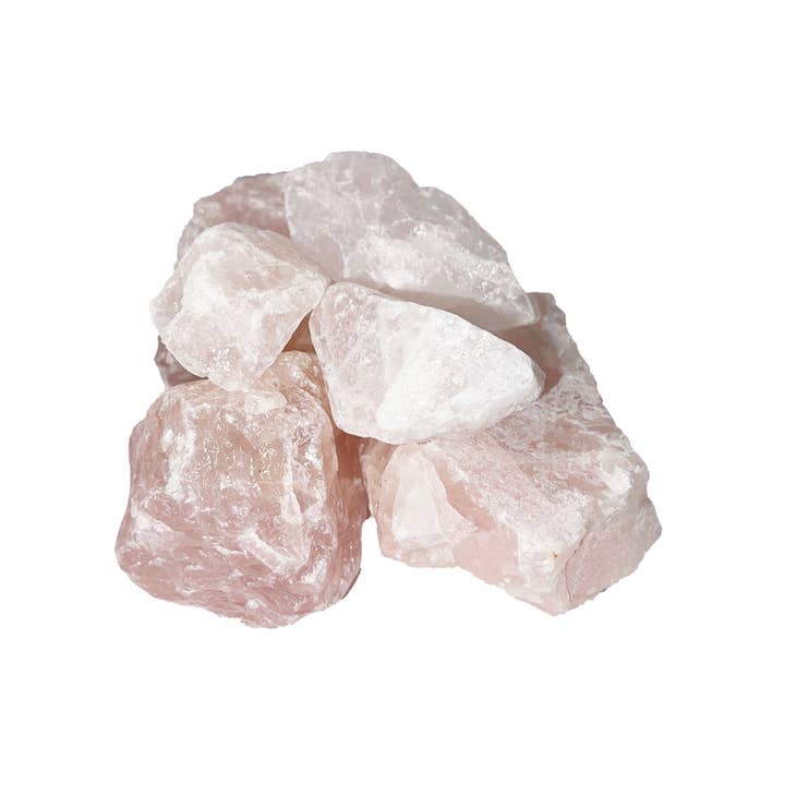Rose Quartz Rough Stones - 500grs for wholesale by France Mineraux