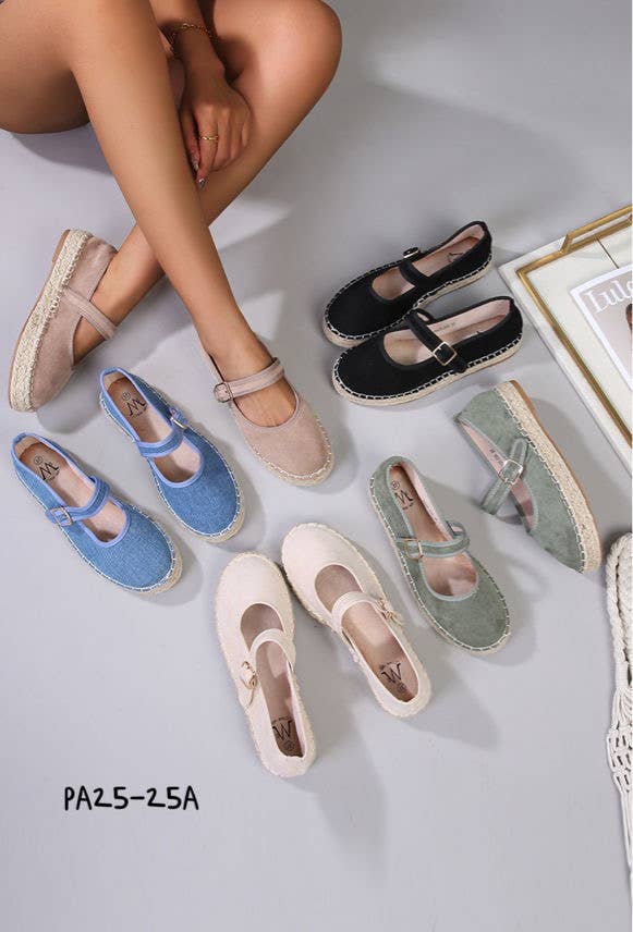 BELLICY / Cink-me - Vente Sandales – femme - Espadrilles à semelle effet corde avec boucle ajus, PA25-25A0