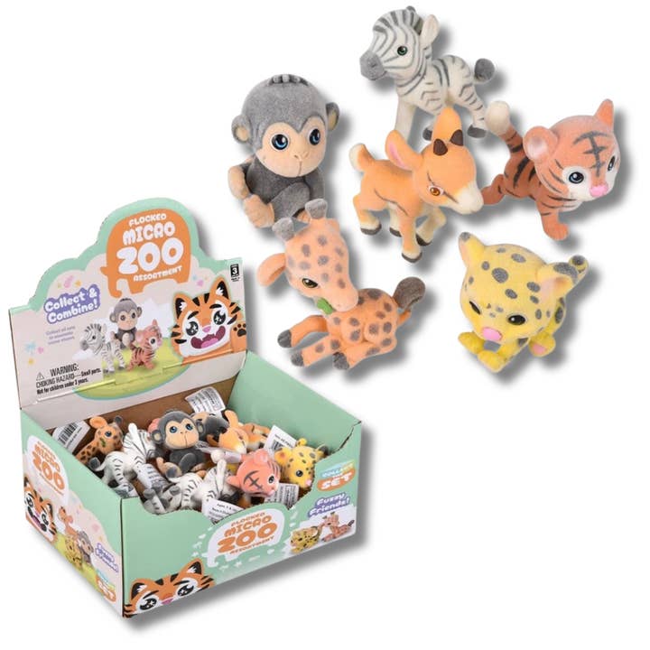 Soft Touch Zoo Minis for wholesale by Buddha Yoga