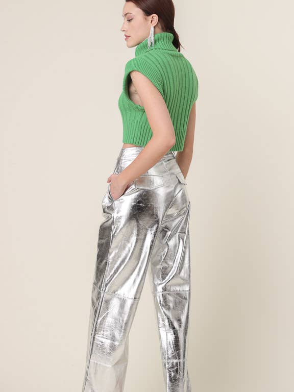 Silver Tinsley Pants for wholesale on Faire