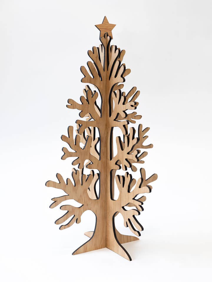 Oak Christmas Trees - Christmas decorations - Christmas gift for wholesale by Woodcutter Creations