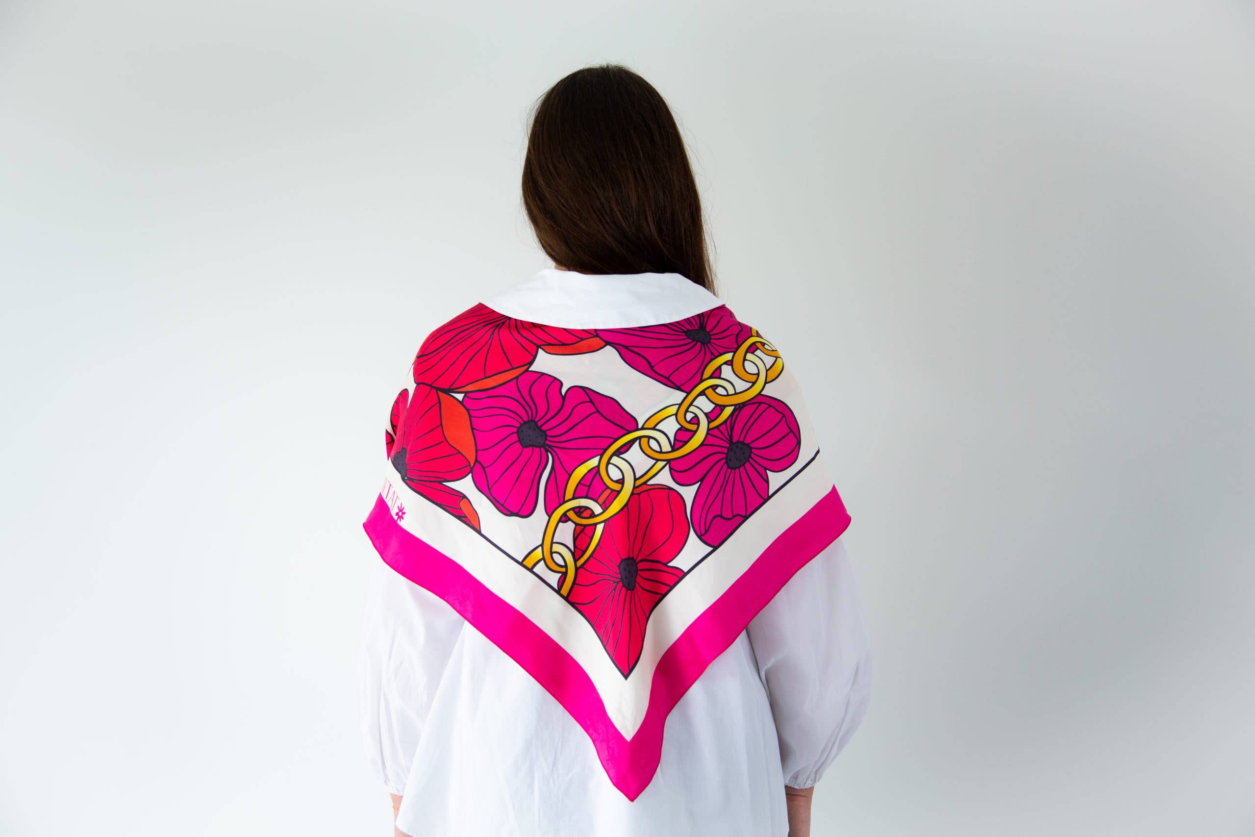 Mitat - Wholesale Scarf - Women's - SQUARE 90 Coqueta2