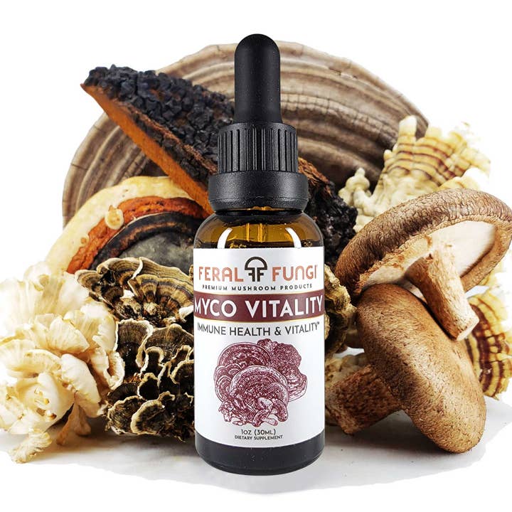 Feral Fungi - Wholesale Oral Supplement/Vitamin - Myco Vitality Spagyric Blend