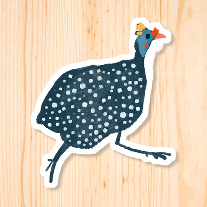 Adesivo de pássaro correndo por atacado de Miss Johnny Squirrel