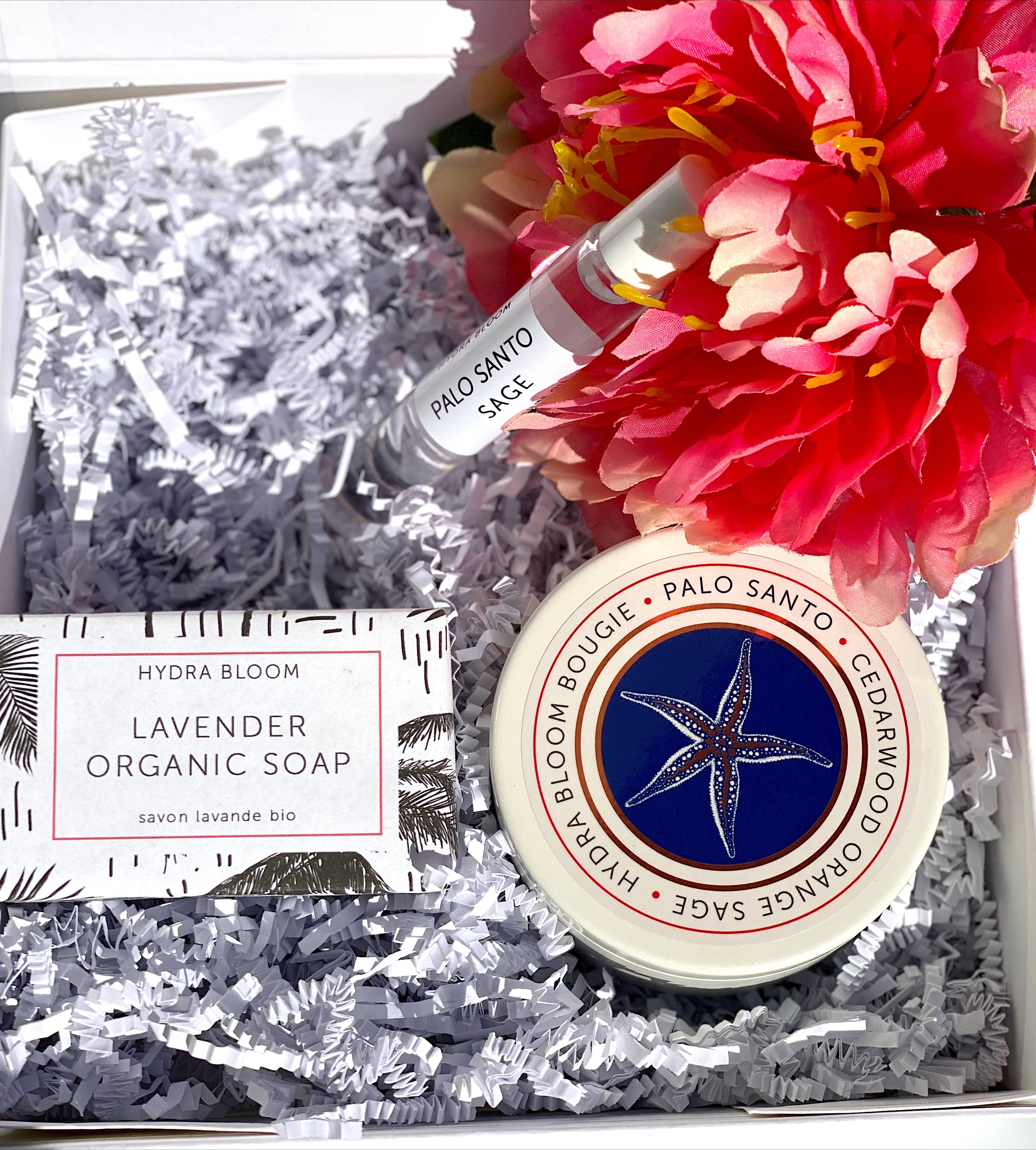 Hydra Bloom Beauty - Venta al por mayor Fragancias de bola - Aceite perfumado Palo Santo Sage Roll-on Green3