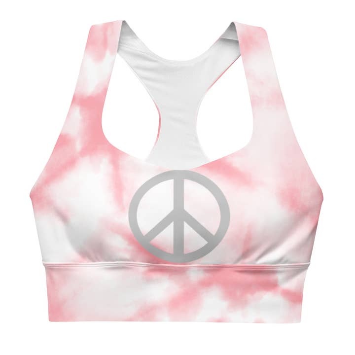 Sutiã Desportivo Groovin Wear Tie-Dye Premium Racerback por atacado de Groovin Wear