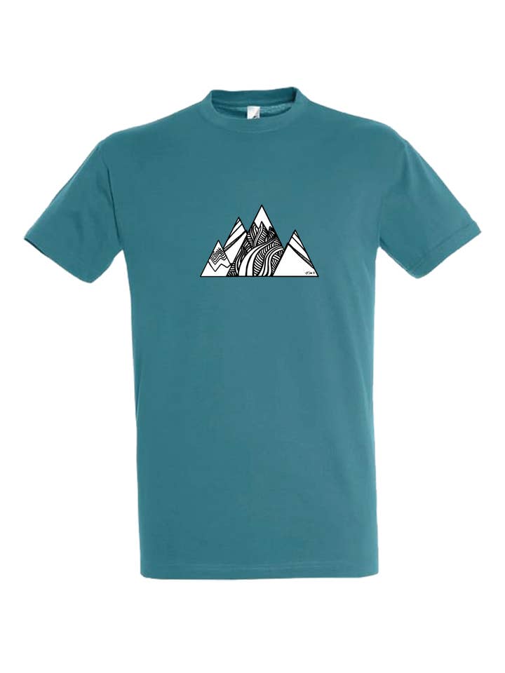 Hot Savoie 74 - Wholesale Screen Printed T-Shirt - Men's - Men's T-shirt - Mountains8