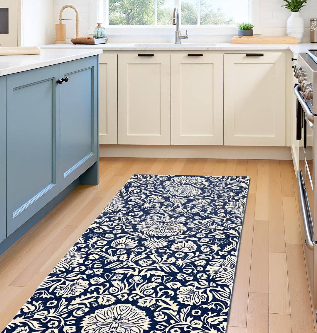 Studio 67 Wash+Dry Mats - Vente Paillasson - Bleuet3