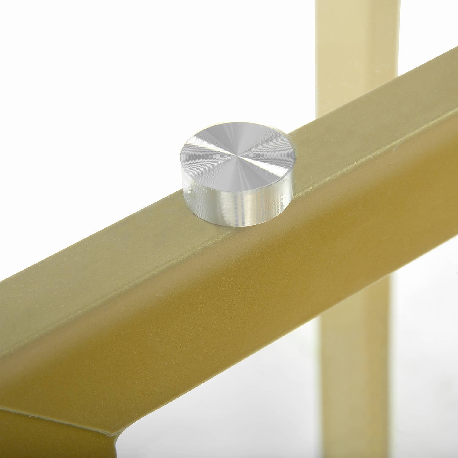 39F Inc. - Wholesale Side Table - SLIP Modern 55in Glass Dining Table With Metal Frame9