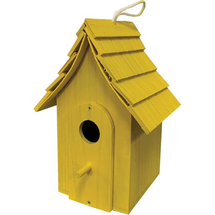 Santa’s Workshop Inc. - Wholesale Bird House - 9" Sunbeam Cottage Birdhouse