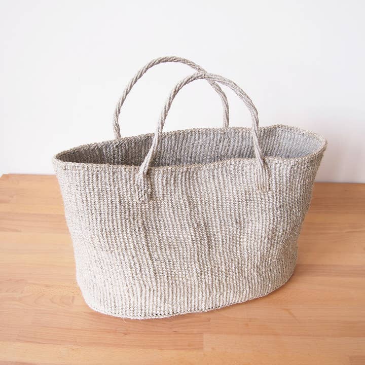 Amsha - Wholesale Tote Bag - Women's - XL Sisal Tote: Cliffs1