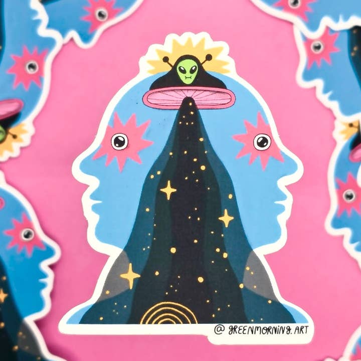 Jumeaux cosmiques pour la vente par Green Morning