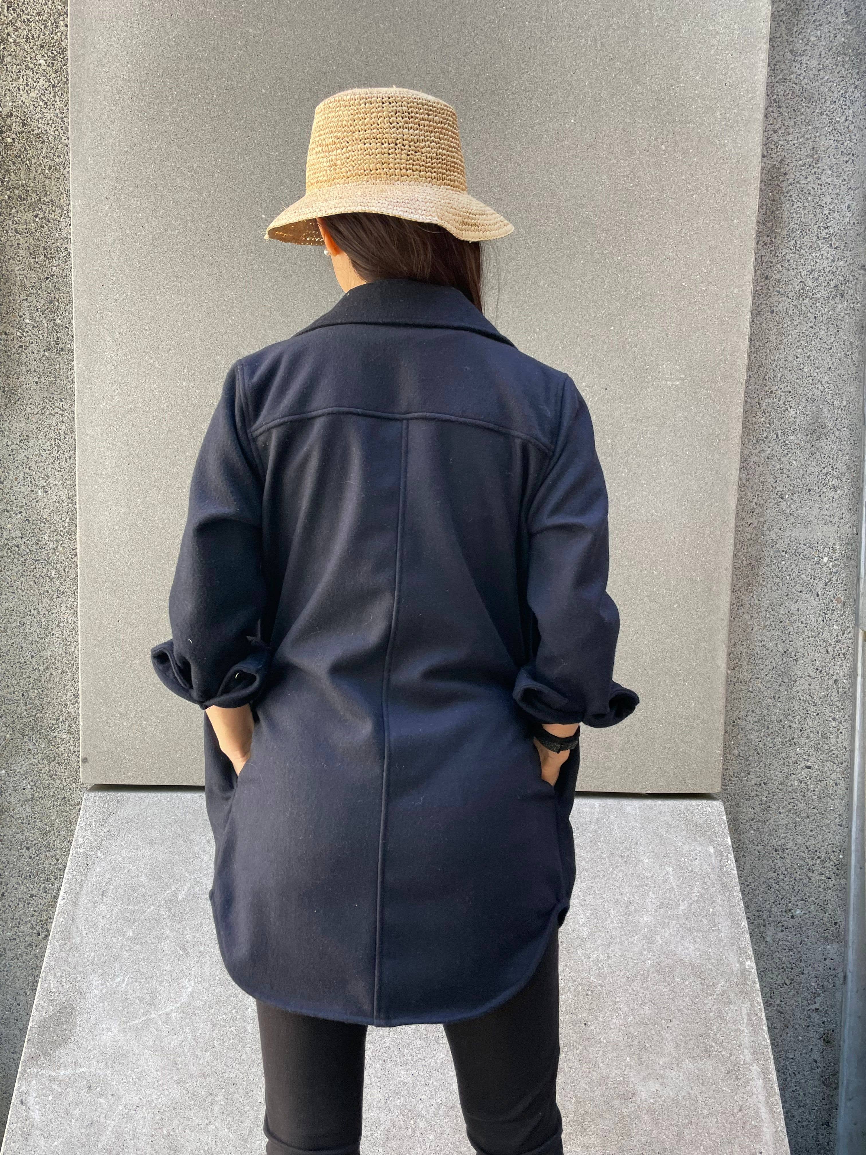 Adelyn SF - Wholesale Shirt Jacket/Shacket - Women's - Light Weight Shirt Jacket in Soft Merino Wool Blend3