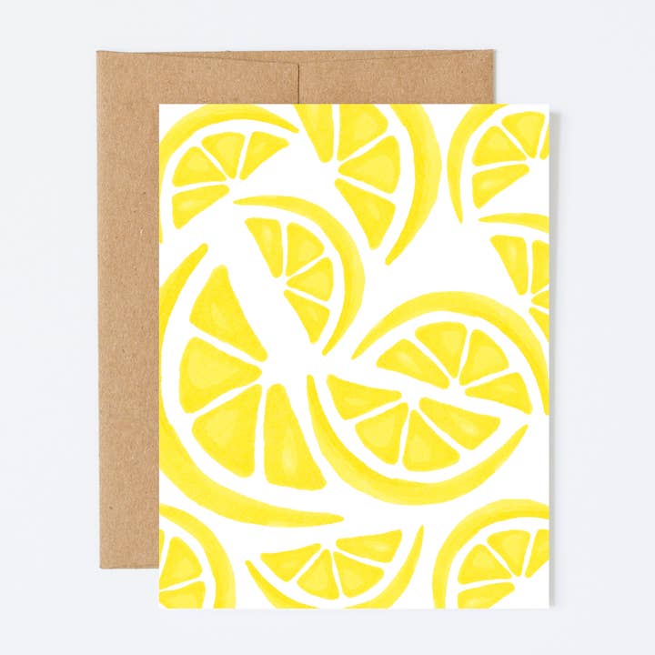 Lemons - Coffret de cartes de vœux pour la vente par Shortpockets