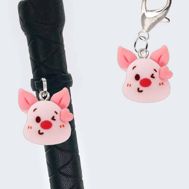 Piglet Crop & Bridle Equestrian Charms for wholesale by My Fancy Pony