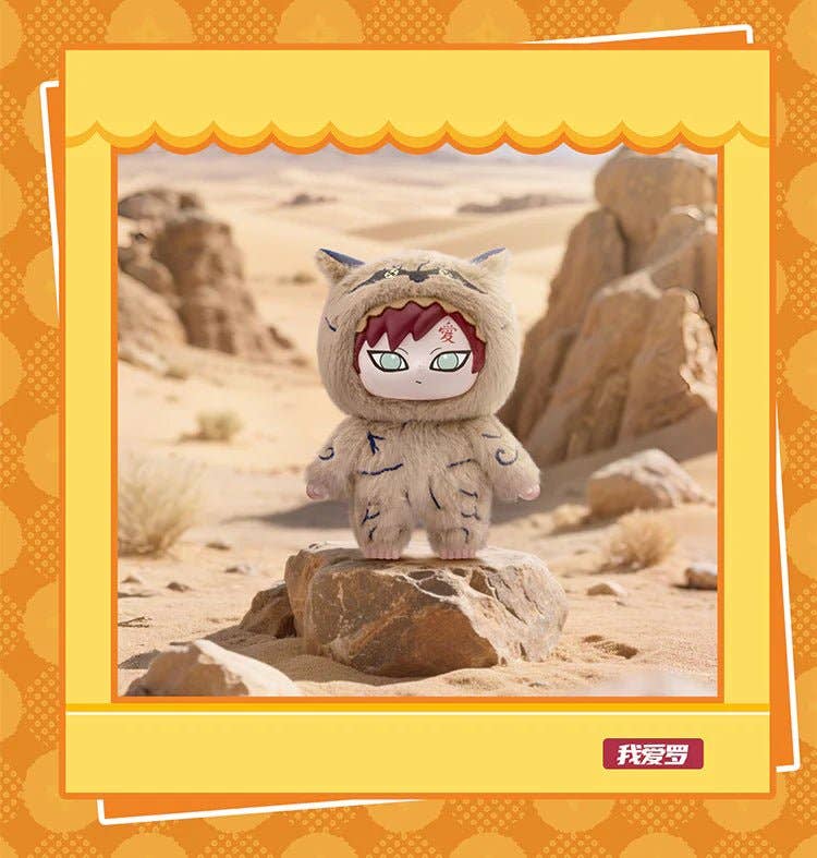 Otaku Collectives LLC - Wholesale Figurine Toy - Kids - Authentic Eaki Naruto Shippuden Vinyl Plush BLIND BOX6