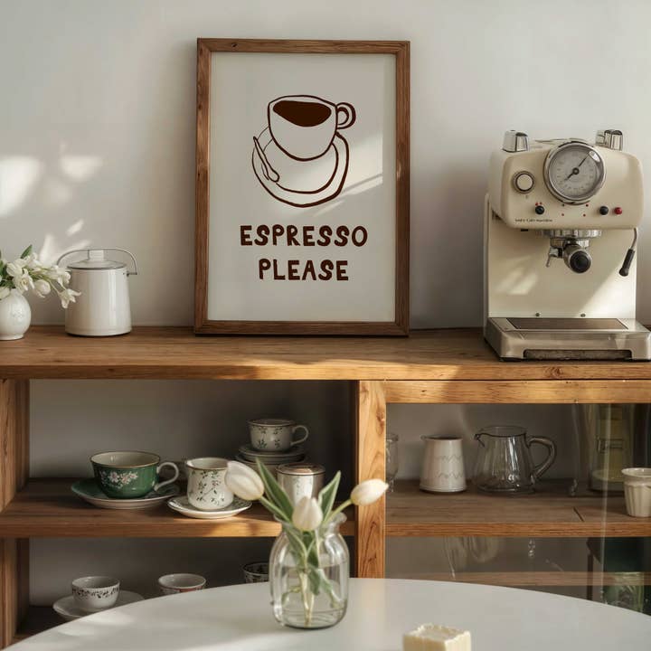 D'LUXE PRINTS - Wholesale Art Print - Espresso Please Print2
