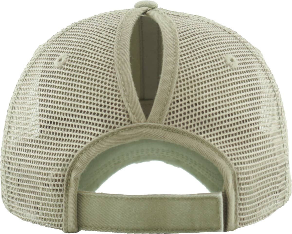 KBETHOS – Boné de beisebol - Mulher por atacado – Boné ajustável de malha com abertura para rabo de cavalo39