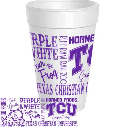 TCU - Traditions Font Wrap - 10 stuks voor wholesale door Sassy Cups