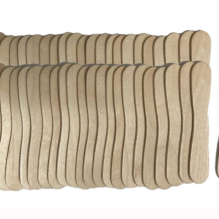 Angels Craft – wholesale Craft supplies – Wooden Craft Paddle Spoon, 50-ct1