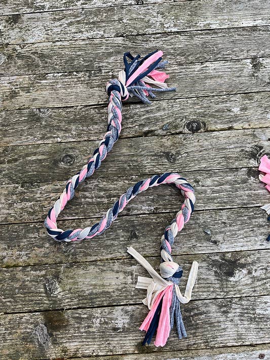 TUGS DE WOUFS EN FOLIE - Wholesale Pet Rope Toy - Dog - Recycled cotton tug - Dog toy4