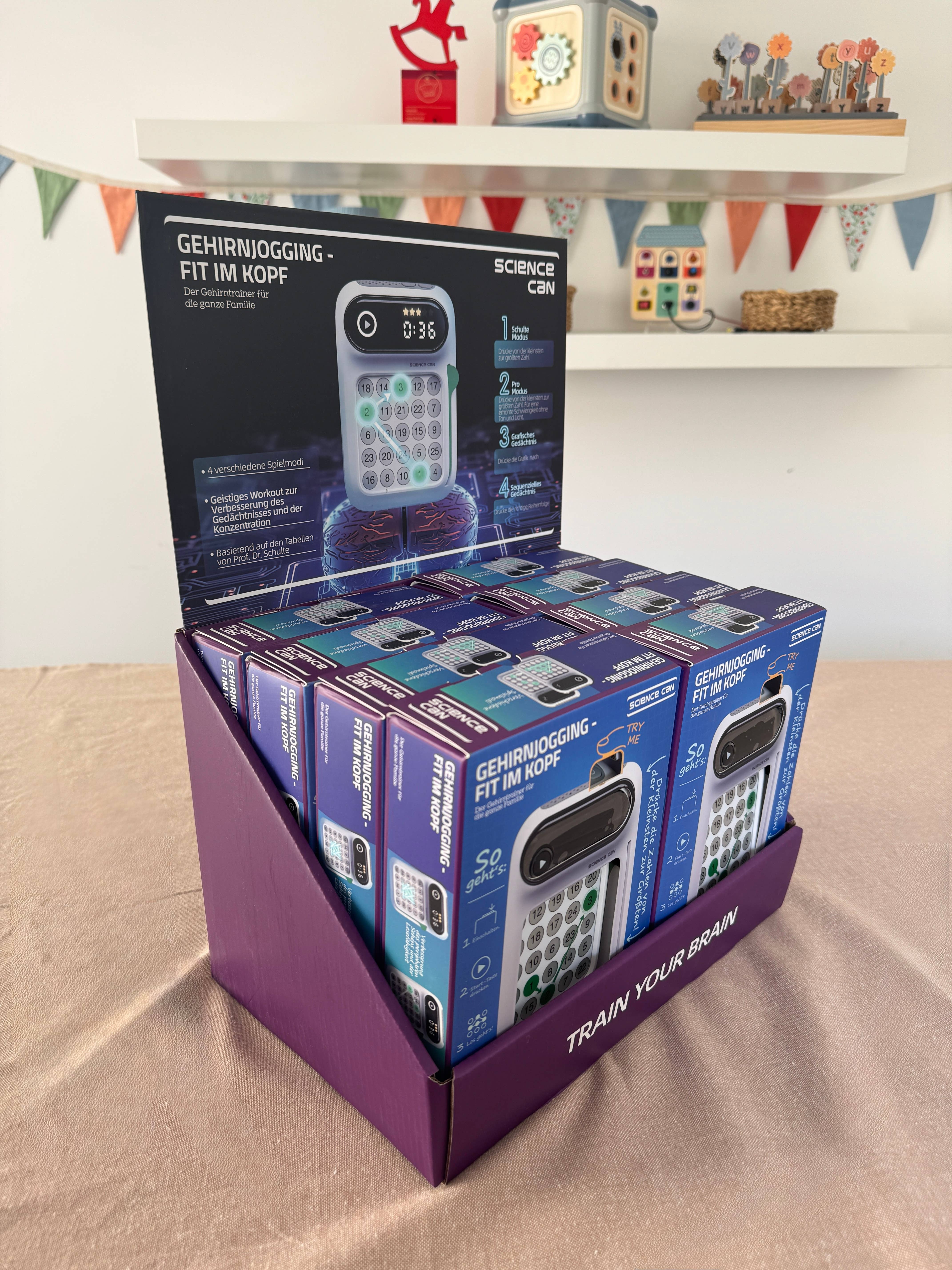 TOPBRIGHT GmbH - Wholesale Toy Set - Kids - Brain Jogging - Fit In The Brain - STEM Toy (Display)8