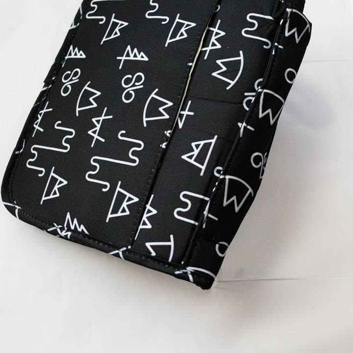 The Front Porch Label - Wholesale Toiletry Bag - Women's - Black Brand Shower Tote1