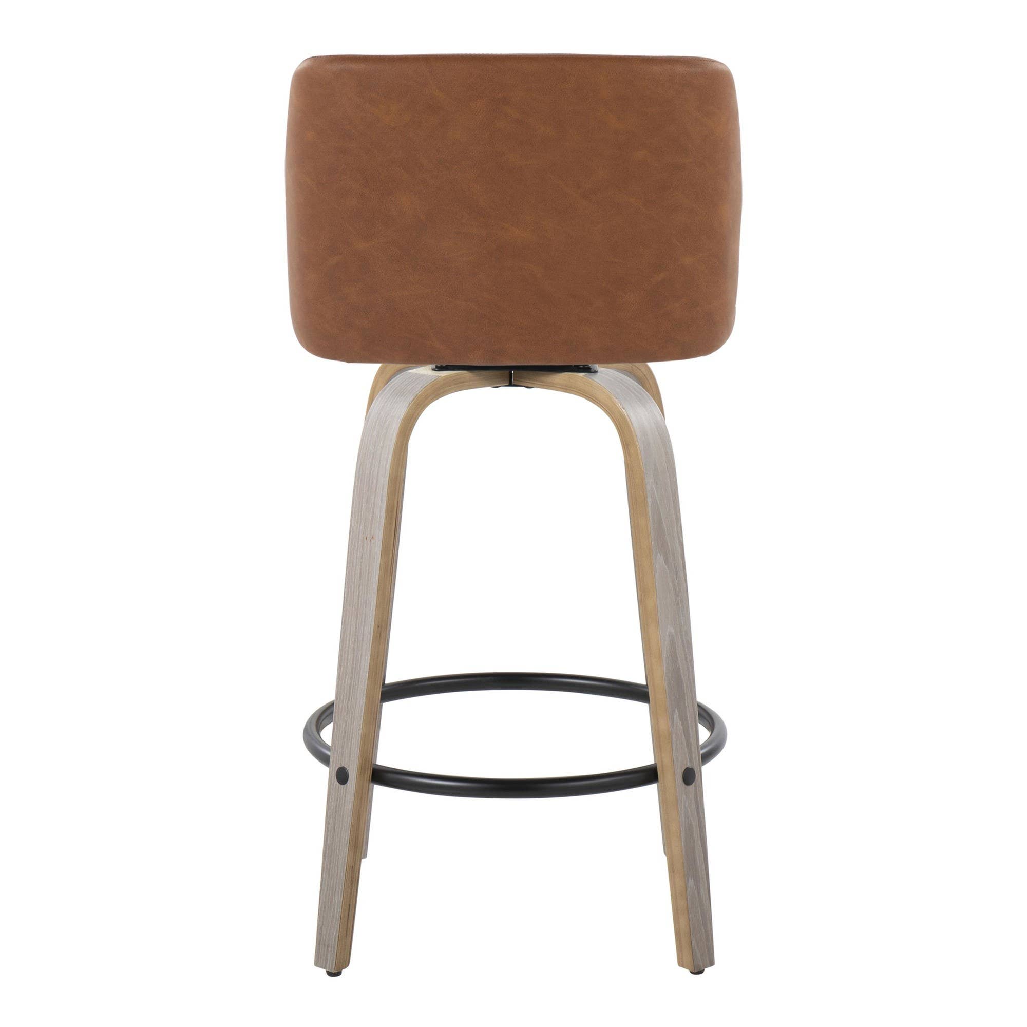 LumiSource and Grandview Gallery - Wholesale Stool - Toriano 26" Fixed Height Counter Stool Q - Set of 254