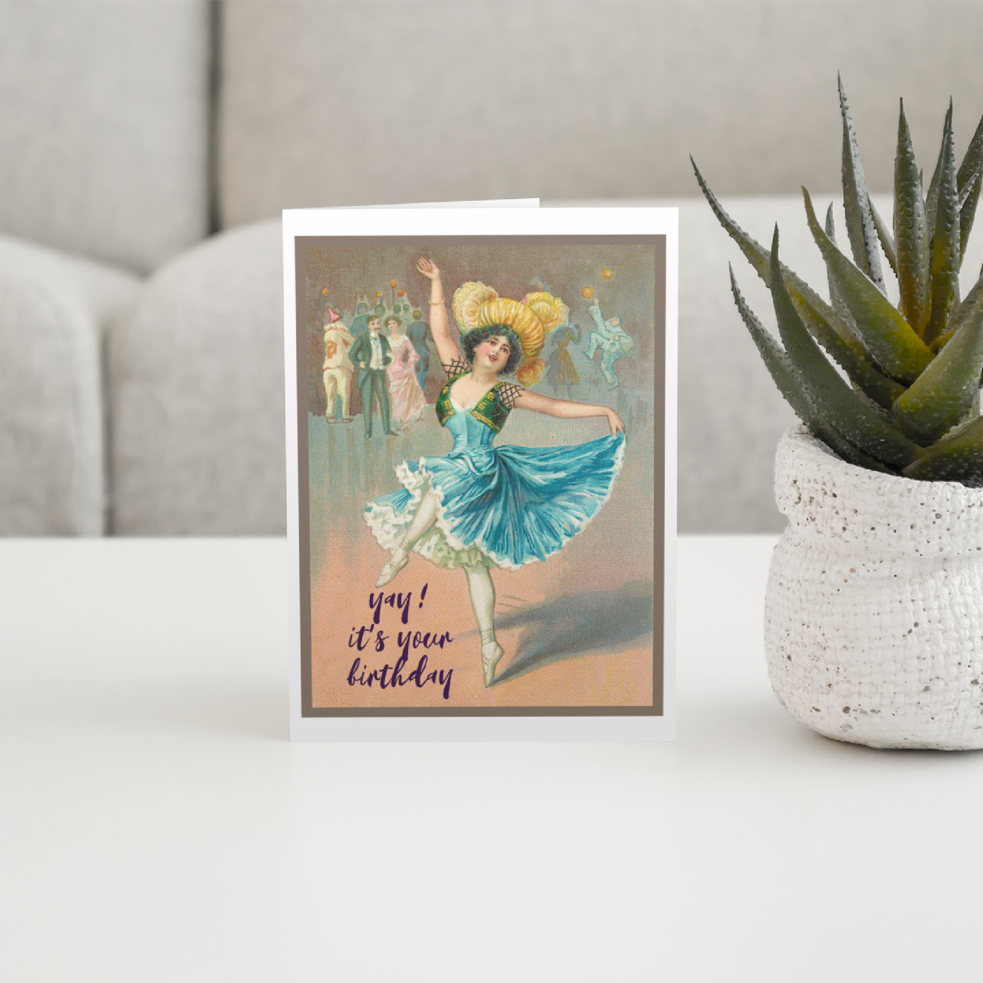 Cheerful Whimsies - Wholesale Birthday Card - Greeting Card. Yay It's Your Birthday.2