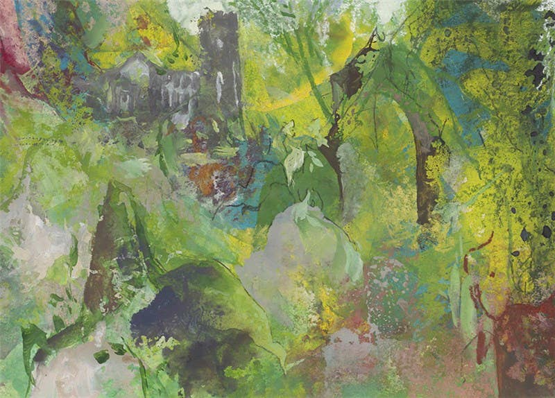 Natural Partners Limited – wholesale Everyday greeting card – Greeting Card Fountains Landscape0