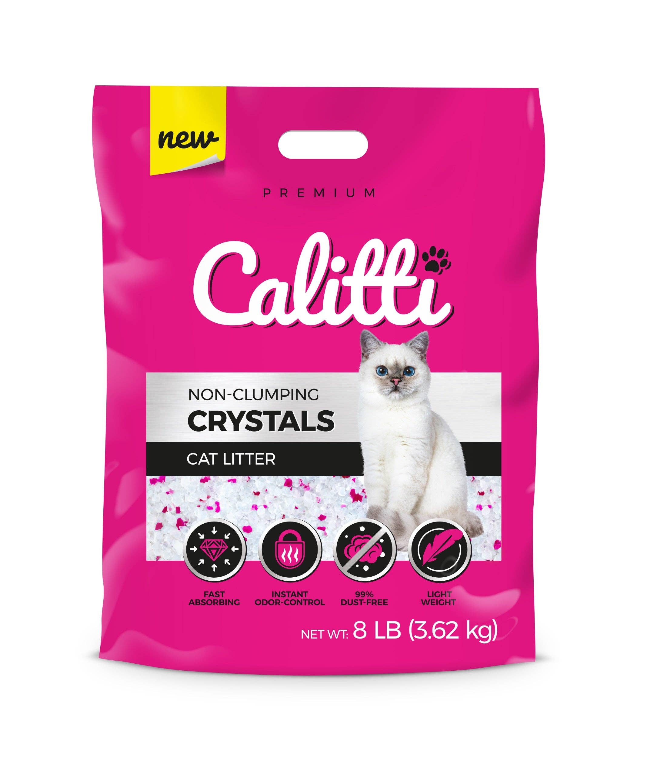 Smart Horse Gear – wholesale Cat litter – Calitti CRYSTALS Non-Clumping Unscented 8 LB #2234511