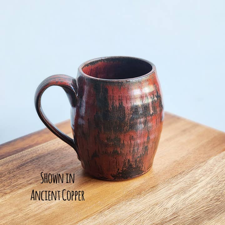 Dock 6 Pottery - Wholesale Coffee Mug - Coffee Mugs Straight, Barrel, Flared - 7 Days READY TO SHIP 11