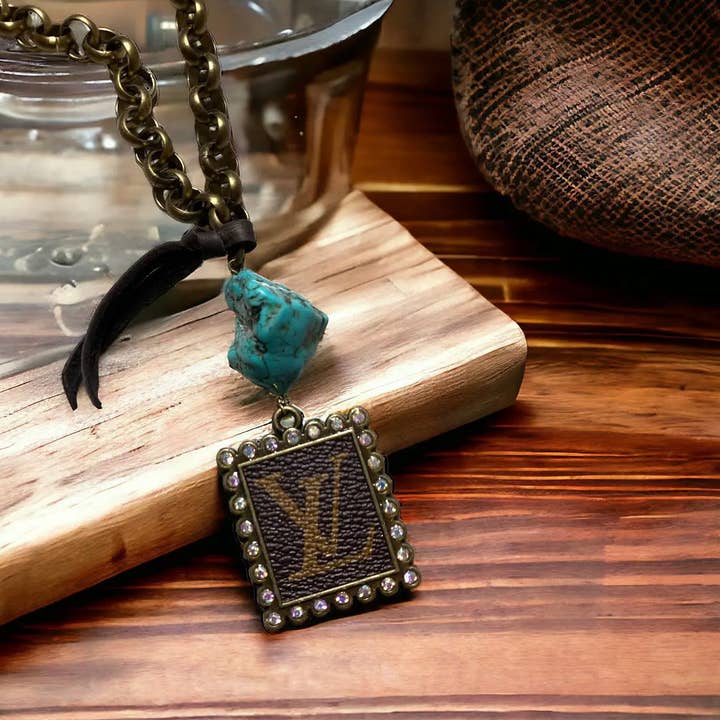 Wild West Upcycled Necklace for wholesale by Junk And The Gypsy