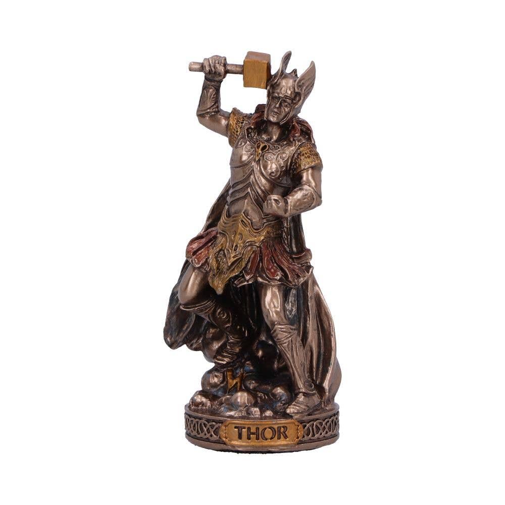 Grimoire d’une vie - Vente Figurine décorative - Thor Dieu du Tonnerre et de la Foudre (Mini) 8,5 cm1