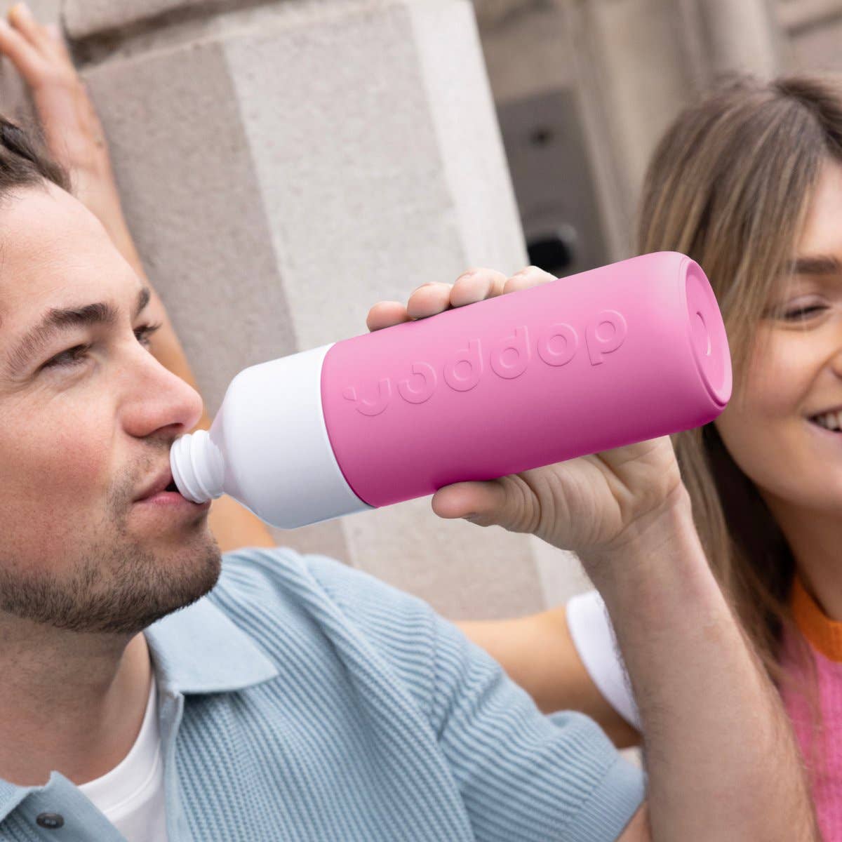 Dopper - Wholesale Geïsoleerd drinkgerei - Dopper geïsoleerde thermosfles Pelican Roze 580 ml6