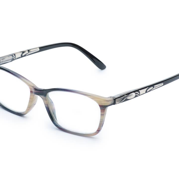 Cara Reading Glasses - Horn for wholesale by AYA