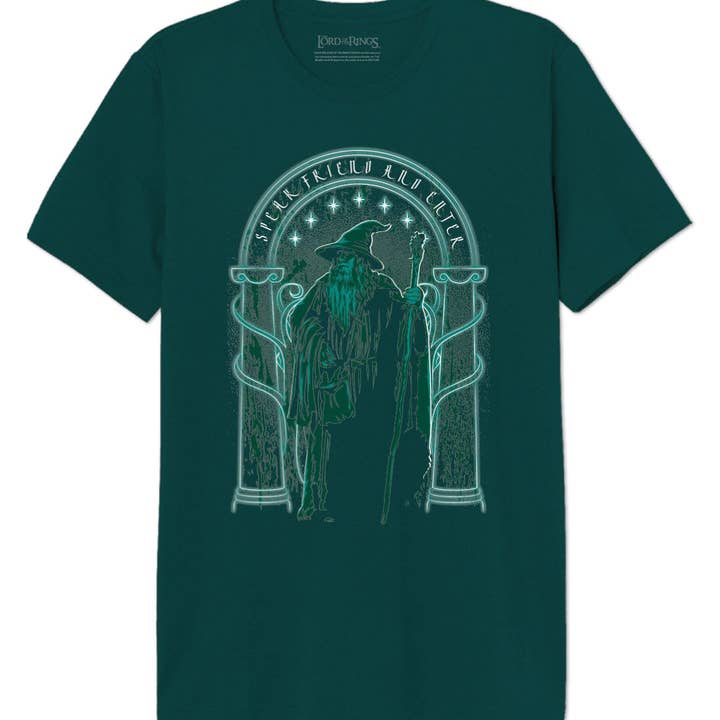 T-shirt Le Seigneur des Anneaux - Speak Friend And Enter pour la vente par COTTON DIVISION