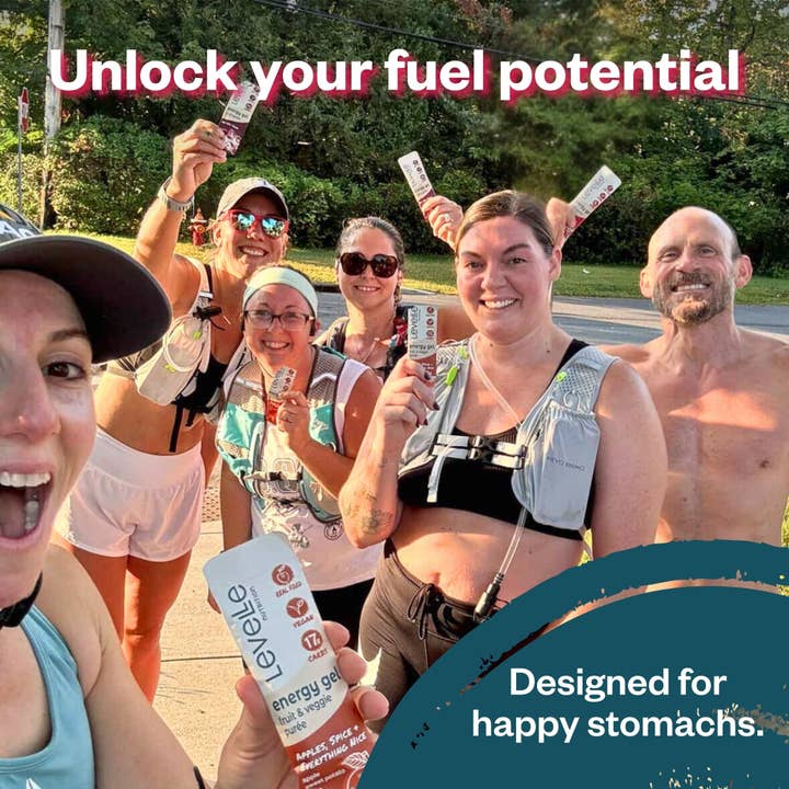 Levelle Nutrition - Wholesale Sports/Energy Drink - Yes We Cran! Energy Gel - Vegan, Real Food (40g)7